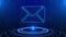 E-mail Text Cyberspace Future Digital Technology Hologram Concept.