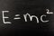E=mc2 on Blackboard