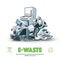 E-waste Pile