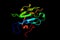 E3 ubiquitin-protein ligase RNF8, an enzyme which contains a RING finger motif and an FHA domain. 3d rendering