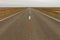 E38 highway in the Kazakhstan steppe