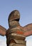 Eagle above Salmon and Whale above Seal - Carvers: Glen Edwards, Andrew Edwards and Herb Rice 1988. Cowichan Valley, Vancouver