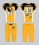 Eagle front adorable colors football jersey and pant