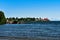 Eagle Harbor Lighthouse Michigan on Lake Superior