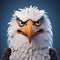Eagle Head: A Playful 3d Game With Edgy Caricatures And Animated Energy