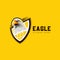 Eagle Head Sport Emblem Logo type