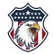 Eagle Made in Usa united states of america logo vector usa Flag America 1