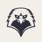 Eagle Mascot Vector Icon