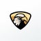 Eagle Mascot Vector Logo, Esport Logo, Emlem Badge Logo.