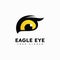 Eagle predator eye falcon bird logo       business