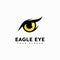 Eagle predator eye falcon bird logo       business