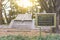 Eagle-shaped stone memorial with wings spread over the site where Yoshitoshi Tokugawa flew the first aviation flights of Japan