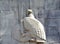 Eagle statue in front the Matenadaran