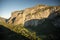 Eagle Tower Rises High Over The Valley Floor In Yosemite