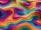 eamless psychedelic rainbow ridged topological pattern background texture