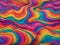 eamless psychedelic rainbow ridged topological pattern background texture