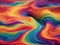 eamless psychedelic rainbow ridged topological pattern background texture