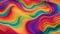 eamless psychedelic rainbow ridged topological pattern background texture
