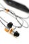 In ear headphone with mobile audio player