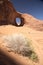 Ear in the Wind rock formation Monument Valley Arizona