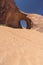 Ear in the Wind rock formation Monument Valley Arizona