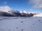 Early autumn snow in the mountains of Navarino island, Province of Chilean Antarctica, Chile