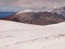 Early autumn snow in the mountains of Navarino island, Province of Chilean Antarctica, Chile