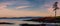 Early evening light illuminates the coast of South Pender Island