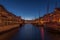 Early evening lights on the Nyhavn