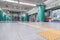 Early morning interior view of Luohu subway station