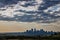 Early morning over the city from Edworthy Park. Calgary,Alberta,Canada