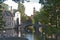 Early morning scene at Bruges, Belgium