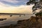 Early Morning Scene at Cousins Island Harbor.