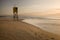 Early morning on Sotavento Beach in Fuerteventura, Canary Islands, Spain