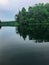 Early Morning on a Still Lake