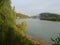Early morning on the `Swan` river in Altai Territory
