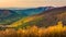 Early morning view of the Appalachian Mountains from Skyline Drive in Shenandoah National Park, Virginia.