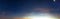 Early predawn sky panorama