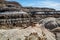 Early in the spring,badlands. Drumheller Alberta,Canada