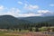 Early Summer in Colorado: Pikes Peak in the Front Range of the Rocky Mountains As Seen From Hwy 24 West of Colorado Springs