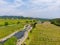 Early Summer scenery of Mulan grassland Scenic spot in Wuhan, Hubei Province, China