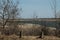 An early warm spring day. Dickson Dam, Red Deer County, Alberta, Canada