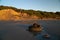 Early winter sunrise at Moeraki Boulder, New Zealand