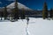 Early winter in Uinta Mountains - Long Lake