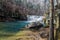 Early Winter View of Fenwick Mines Waterfalls