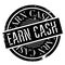 Earn Cash rubber stamp