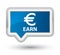 Earn (euro sign) prime blue banner button