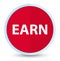 Earn flat prime red round button