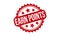 Earn Points Rubber Stamp. Red Best Service Rubber Grunge Stamp Seal Vector Illustration