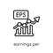 Earnings per share (EPS) icon from Earnings per share (EPS) coll